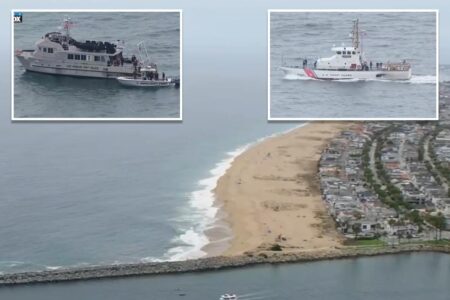 Desperate search underway for missing swimmer in Newport Beach