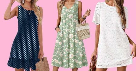 These 17 Loose and Flowy Summer Dresses Are Perfect for Women Over 40 (On Sale for Prime Day!)