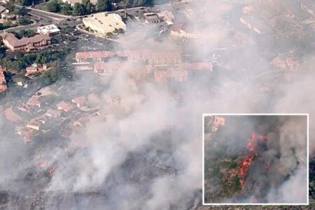 Max Fire burning in Santa Clarita area forces evacuation orders
