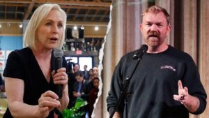 Democrat who led #MeToo charge stays silent as accusations emerge against Senate hopeful Graham Platner