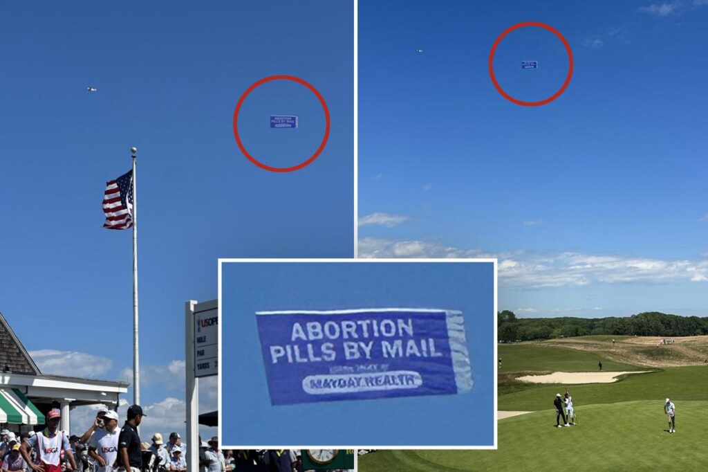 Abortion pill advertisement at US Open leaves golf fans appalled: ‘Gross and divisive’