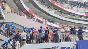 Reporter’s Notebook: A Lone Star Samurai Blue experiencing a World Cup match in Dallas