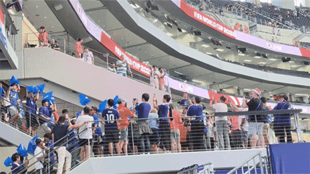 Reporter’s Notebook: A Lone Star Samurai Blue experiencing a World Cup match in Dallas