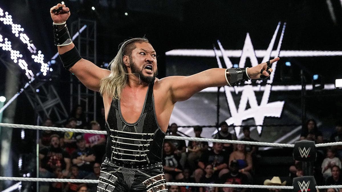 Naraku standing ready for action at WWE Performance Center in Orlando, Florida