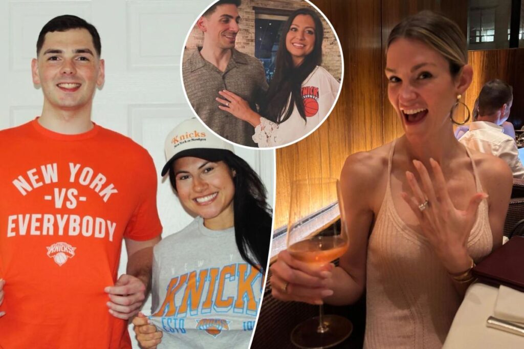 Exclusive | Meet the NYC couples getting married during the biggest Knicks game in 53 years — and what they’re doing about it