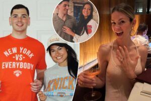 Exclusive | Meet the NYC couples getting married during the biggest Knicks game in 53 years — and what they’re doing about it