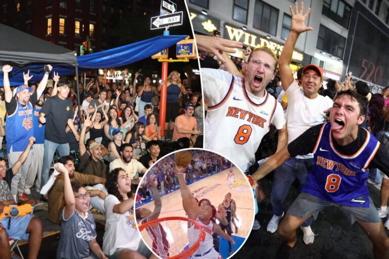 NYC abuzz as thousands celebrate Knicks’ stunning Game 4 victory — flooding streets, bars, bodegas: ‘Electrifying’ NYC abuzz as thousands celebrate Knicks’ stunning Game 4 victory — flooding streets, bars, bodegas: ‘Electrifying’