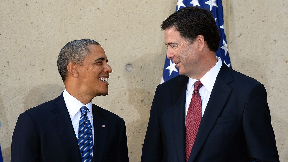 james comey and barrack obama