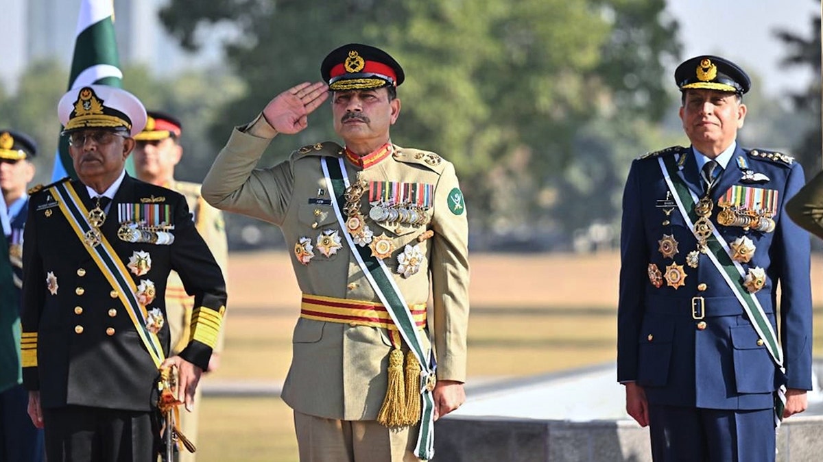 Pakistan's Chief of Defense Forces and Army Chief Gen. Asim Munir.