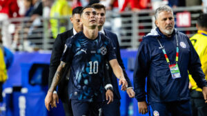 Paraguay’s Almiron The 1st Player Red-Carded At The World Cup Under New Rule