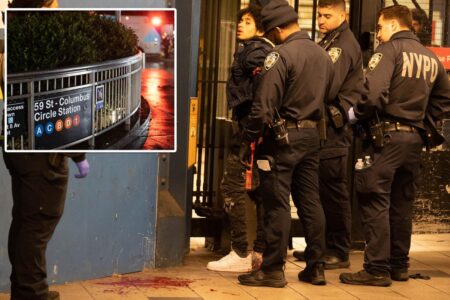 Raggedy subway thug charged with slashing 48-year-old in NYC’s Hell’s Kitchen smacked with 12 years in prison