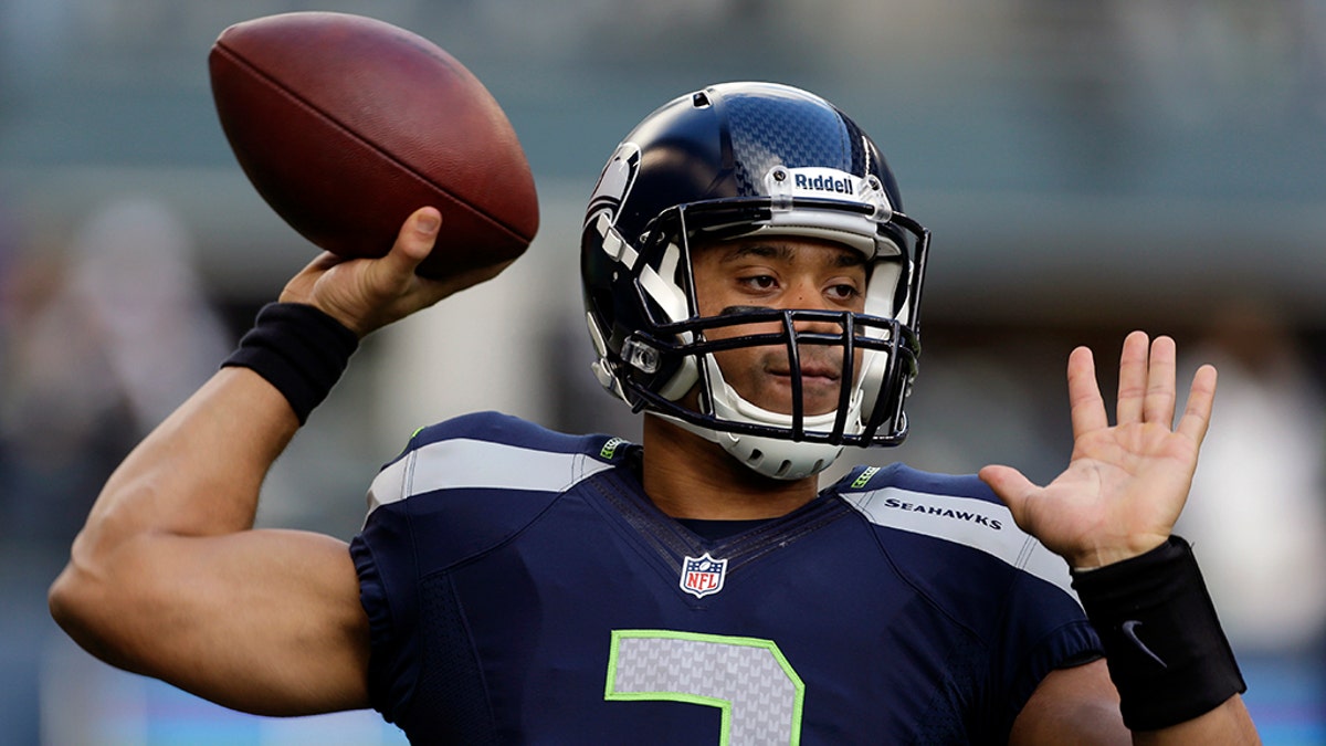 Russell Wilson pass