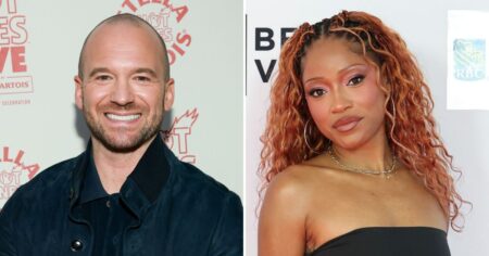 Sean Evans and Keke Palmer Fuel Dating Rumors With Intimate Dinner After Their ‘Hot Ones’ Kiss
