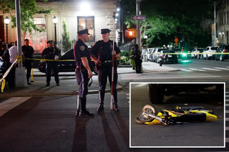 NYC driver plows into two teens on a motorized scooter, killing one: cops 