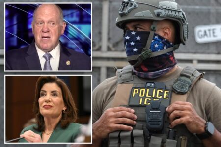 Tom Homan reveals plans set to flood NYC with more ICE agents ‘than you’ve ever seen’