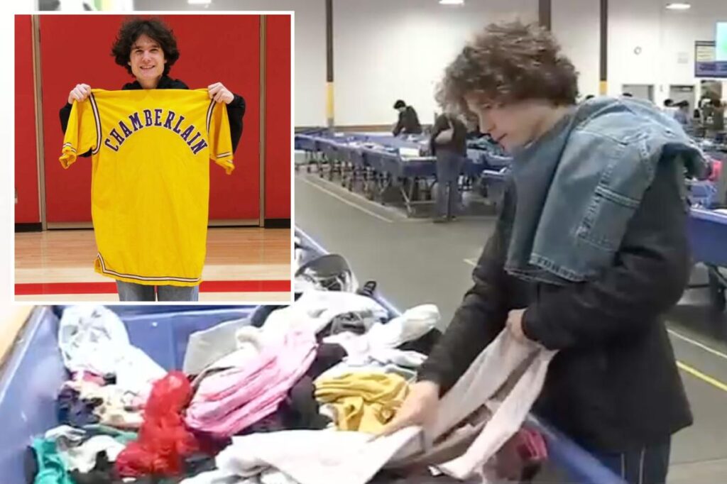 Thrift store buyer who paid  for Laker legend’s warm-up jacket to fetch staggering amount at auction