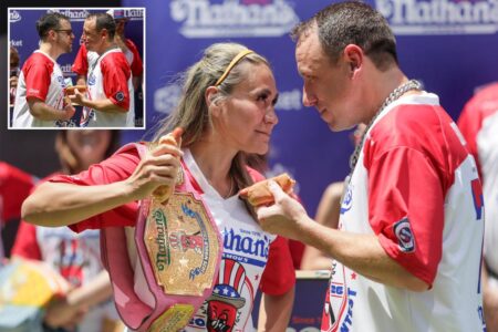 Joey Chestnut, Miki Sudo return to defend titles at Nathan’s Famous Hot Dog Eating Contest