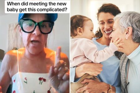 Angry grandma roasts modern moms over strict baby visitor vaccination demands — but health experts say she’s wrong