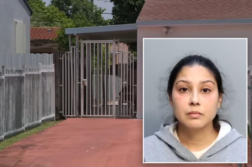 Mom allegedly chained daughter, 13, to fence in scorching  heat because she wanted ‘a break’