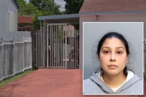 Mom allegedly chained daughter, 13, to fence in scorching  heat because she wanted ‘a break’
