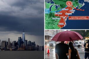 More than 90M Americans under risk of thunderstorms, hail and possible tornadoes this weekend