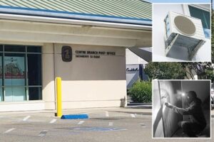 California postal staff left sweltering in summer heatwave after thieves pilfer AC units California postal staff left sweltering in summer heatwave after thieves pilfer AC units