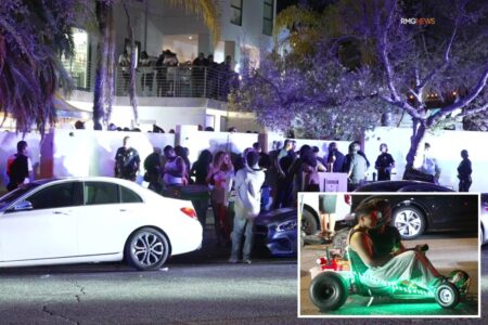 Massive Project X-style party with over 2,000 people at celebrity’s LA mansion causes utter chaos Massive Project X-style party with over 2,000 people at celebrity’s LA mansion causes utter chaos