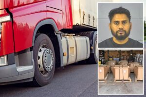 Illegal Indian migrant with a legal California driver’s license in ICE custody after being busted with  million in lethal powder
