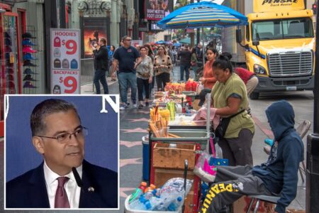 Fury as Xavier Becerra praises street vendors over brick-and-mortar restaurants in tone deaf clip