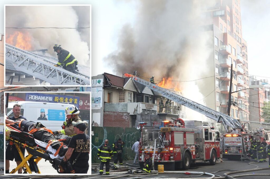 Massive fire ravages NYC home, injuring 21 and leaving 78-year-old woman in critical condition