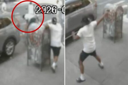 Horrific video shows wild brawl that ended with innocent cop’s son, 12, fatally shot
