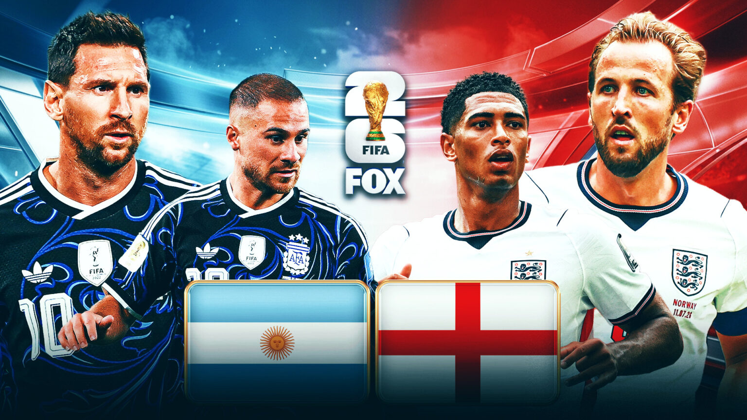 Argentina vs. England Combined XI: Lionel Messi, Harry Kane Lead Dream Lineup Argentina vs. England Combined XI: Lionel Messi, Harry Kane Lead Dream Lineup