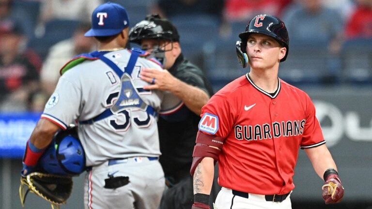 Guardians rookie tosses ball into stands after making second out, costs team go-ahead run Guardians rookie tosses ball into stands after making second out, costs team go-ahead run