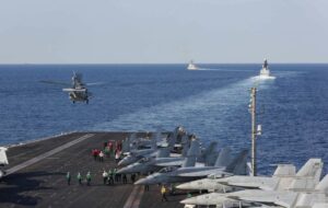 One crew member missing after US Navy helicopter makes emergency landing in Arabian Sea One crew member missing after US Navy helicopter makes emergency landing in Arabian Sea