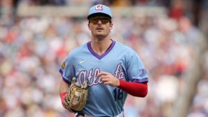 Dustin May’s day game ERA of 6.81 puts St. Louis Cardinals at a steep disadvantage against Atlanta Braves