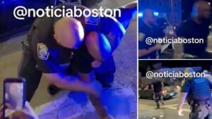 Boston cop pelted by mob as dirt bike suspect escapes in wild viral video: ‘He was all alone’ Boston cop pelted by mob as dirt bike suspect escapes in wild viral video: ‘He was all alone’