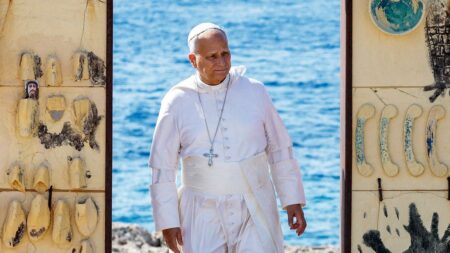 Pope Leo urges US to welcome immigrants in America 250 speech before visiting global migrant hotspot
