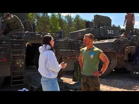 How a NATO essay contest won a Lithuanian schoolgirl a ride in a Bundeswehr tank