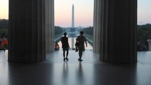 Trump shares news of ‘crystal clear’ Reflecting Pool, calls for vandalism suspect’s arrest Trump shares news of ‘crystal clear’ Reflecting Pool, calls for vandalism suspect’s arrest