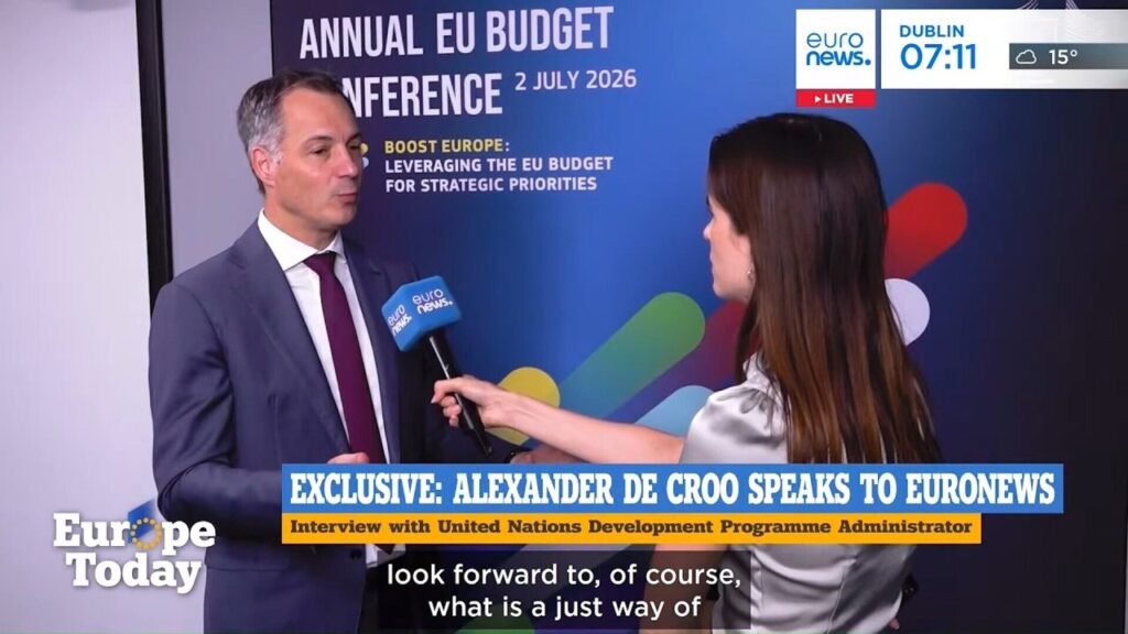 UN’s De Croo: “War is development in reverse”