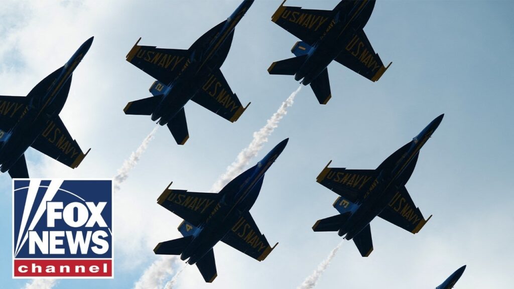 WATCH: Blue Angels SOAR over the Great American State Fair
