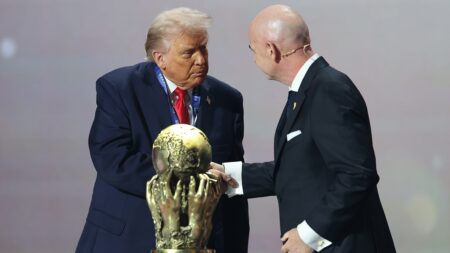 Trump called FIFA president to review Folarin Balogun’s red card ahead of USA-Belgium match, source says