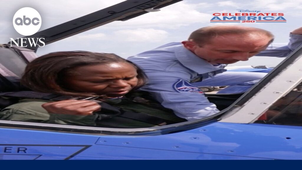 Deborah Roberts got a once-in-a-lifetime chance to fly with the Patrouille de France