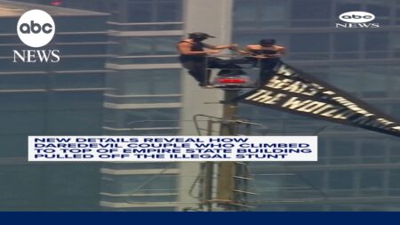 New details reveal how couple who climbed to top of Empire State Building pulled off illegal stunt New details reveal how couple who climbed to top of Empire State Building pulled off illegal stunt