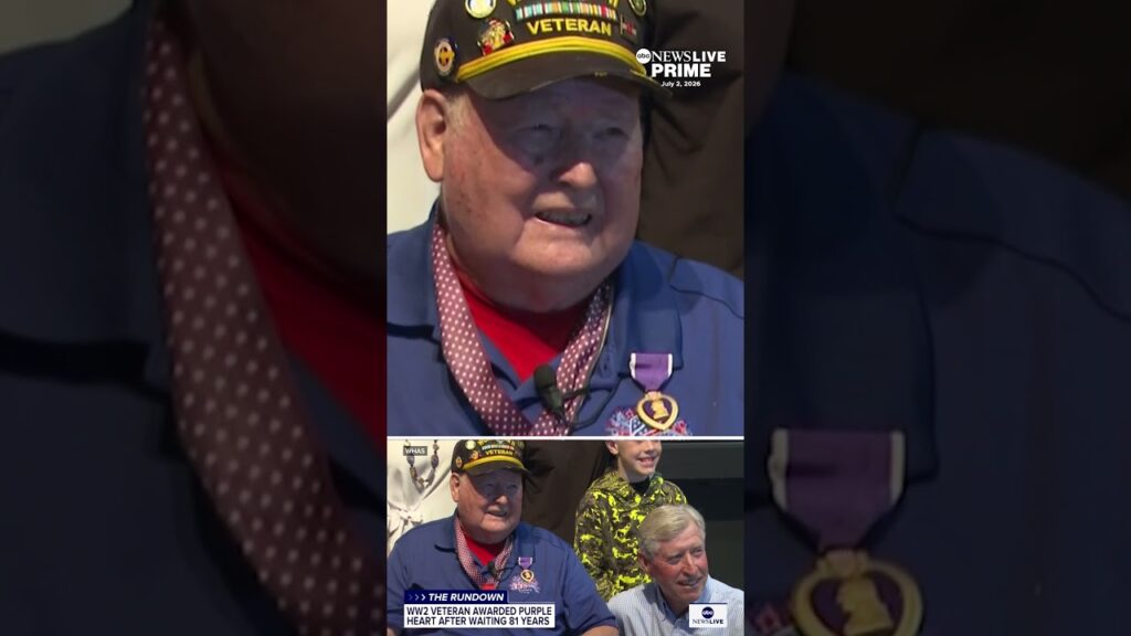 81 years after he was wounded in World War II, a Kentucky veteran received the Purple Heart