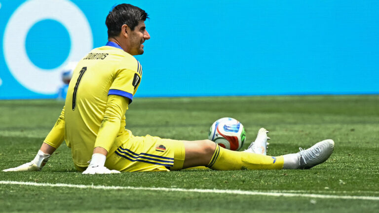 Belgium Concedes Minutes After Star Goalkeeper Thibaut Courtois Subs Off