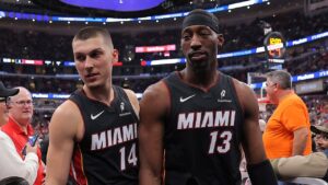 Former Heat teammates Bam Adebayo, Tyler Herro involved in heated Las Vegas exchange: report