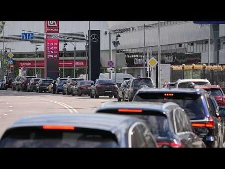 Russia bans diesel exports amid deepening fuel crisis