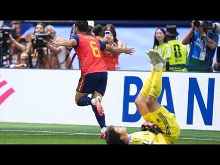 Spain score late winner to beat Belgium and set up clash with France