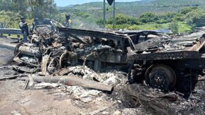 Four Americans caught in horrific Mexico highway pileup that killed at least 10 Four Americans caught in horrific Mexico highway pileup that killed at least 10